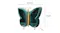SOGA Wall Mounted Fashion & Makeup Organiser - Green Butterfly SOGA Wall Mounted Fashion & Makeup Organiser - Green Butterfly