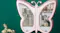 SOGA Wall Mounted Fashion & Makeup Organiser 2pcs. - Pink Butterfly SOGA Wall Mounted Fashion & Makeup Organiser 2pcs. - Pink Butterfly