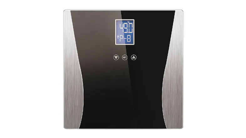 SOGA LCD Wireless Digital Body Fat Scales with Profile Memory - Black SOGA LCD Wireless Digital Body Fat Scales with Profile Memory - Black