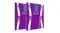 SOGA LCD Wireless Electric Body Fat Scales with Profile Memory 2pcs. - Purple SOGA LCD Wireless Electric Body Fat Scales with Profile Memory 2pcs. - Purple