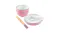 SOGA Japanese-Inspired Dinnerware Set for Two 8pcs. - Sakuranbo Pink SOGA Japanese-Inspired Dinnerware Set for Two 8pcs. - Sakuranbo Pink