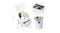 SOGA Stylish Bathroom Organisation Set 3pcs. - White SOGA Stylish Bathroom Organisation Set 3pcs. - White