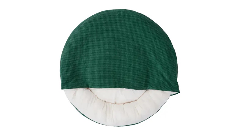 Charlie's "Snookie" Corncob Fabric Pet Bed with Hood Extra Large - Eden Green Charlie's "Snookie" Corncob Fabric Pet Bed with Hood Extra Large - Eden Green