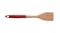 Gourmet Kitchen Wooden Turner with Rubberised Handle - Red Gourmet Kitchen Wooden Turner with Rubberised Handle - Red