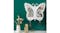 SOGA Wall Mounted Fashion & Makeup Organiser - White Butterfly SOGA Wall Mounted Fashion & Makeup Organiser - White Butterfly