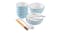 SOGA Japanese-Inspired Dinner and Serveware Set for Four 18pcs. - Aozora Blue SOGA Japanese-Inspired Dinner and Serveware Set for Four 18pcs. - Aozora Blue