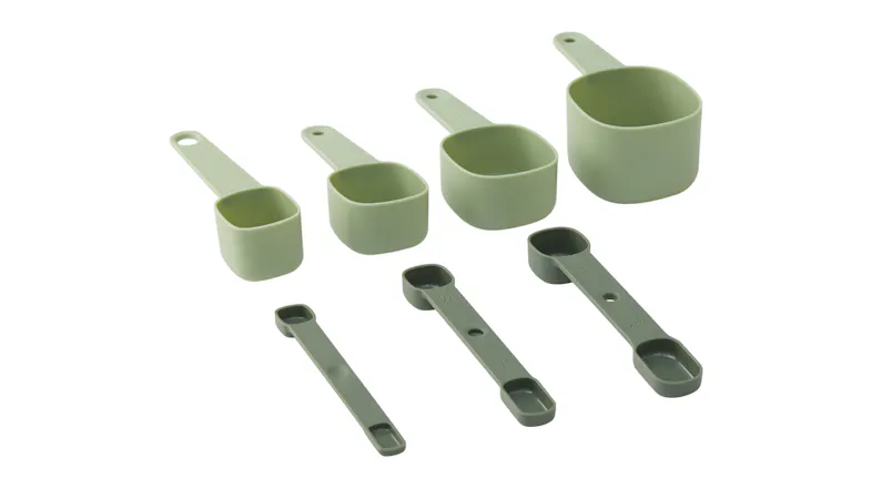 Gourmet Kitchen Measuring Cup & Spoon Set 2pcs. Gourmet Kitchen Measuring Cup & Spoon Set 2pcs.