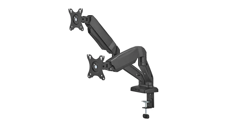 Konic Economy Dual-Screen Spring-Assisted Arms for 17"-32" Monitor - Black (KN-DTA3245) Konic Economy Dual-Screen Spring-Assisted Arms for 17"-32" Monitor - Black (KN-DTA3245)