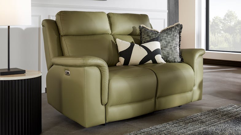 Kobe 2 Seater Leather Electric Recliner Sofa Kobe 2 Seater Leather Electric Recliner Sofa