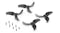 DJI Propellers for Avata 2 - 2 Pairs (Black) DJI Propellers for Avata 2 - 2 Pairs (Black)