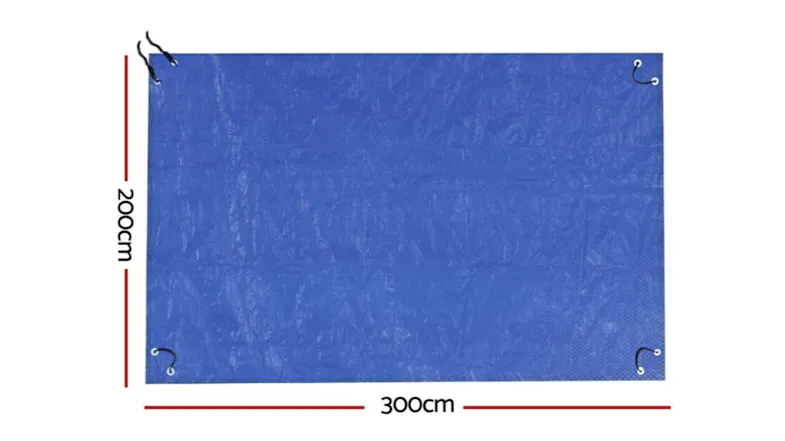 Aquabuddy Above-Ground Pool Cover Tarpaulin 2 x 3m - Blue Aquabuddy Above-Ground Pool Cover Tarpaulin 2 x 3m - Blue