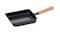 Chitose Blue Iron Tamagoyaki Pan with Wooden Handle 14 x 18cm Chitose Blue Iron Tamagoyaki Pan with Wooden Handle 14 x 18cm