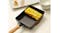 Chitose Blue Iron Tamagoyaki Pan with Wooden Handle 14 x 18cm Chitose Blue Iron Tamagoyaki Pan with Wooden Handle 14 x 18cm