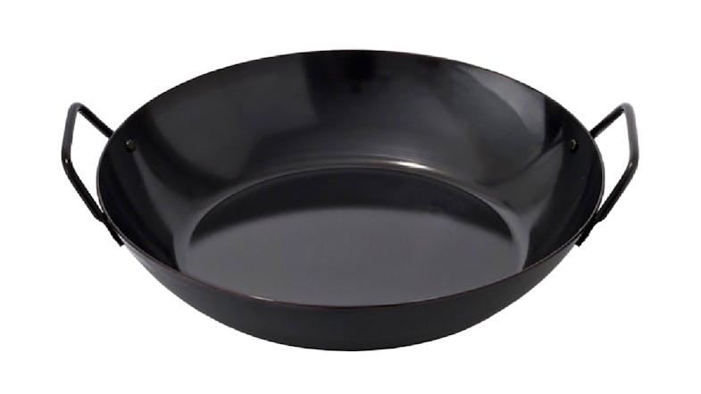 Tojiro la base Blue Steel Deep Round Paella Pan 30cm Tojiro la base Blue Steel Deep Round Paella Pan 30cm