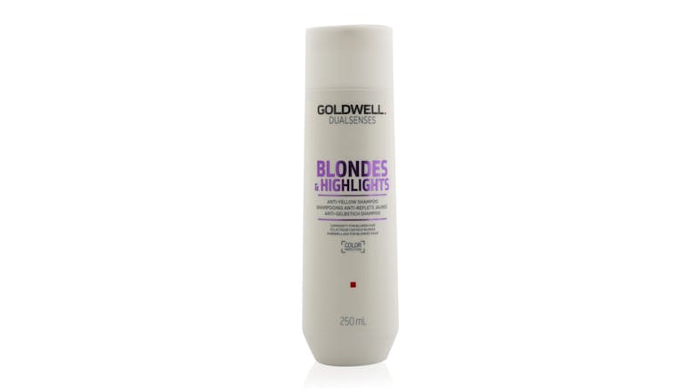 Goldwell Dual Senses Blondes and Highlights Anti-Yellow Shampoo (Luminosity For Blonde Hair) - 250ml/8.4oz Goldwell Dual Senses Blondes and Highlights Anti-Yellow Shampoo (Luminosity For Blonde Hair) - 250ml/8.4oz