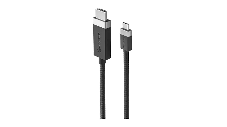 Alogic Fusion USB-C to HDMI Cable 2m - Black (FUCHD2-SGR) Alogic Fusion USB-C to HDMI Cable 2m - Black (FUCHD2-SGR)