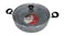 Kiam Heavy Duty Non-Stick High Wall Multi-pan with Glass Lid 32cm Kiam Heavy Duty Non-Stick High Wall Multi-pan with Glass Lid 32cm
