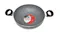 Kiam Heavy Duty Non-Stick Wok Frypan with Glass Lid 28cm Kiam Heavy Duty Non-Stick Wok Frypan with Glass Lid 28cm