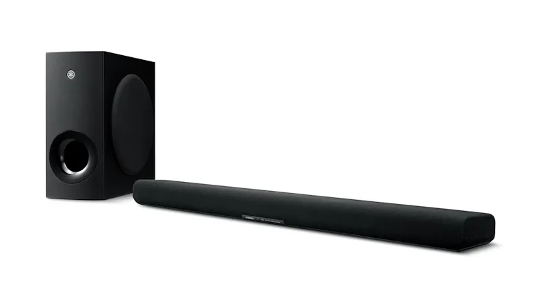 Yamaha 2.1 Channel Soundbar with Subwoofer - Wireless - Black (SR-B40A) Yamaha 2.1 Channel Soundbar with Subwoofer - Wireless - Black (SR-B40A)