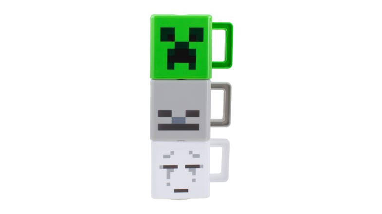 Paladone Novelty Stacking Mug Set 3pcs. - Minecraft Mobs Paladone Novelty Stacking Mug Set 3pcs. - Minecraft Mobs