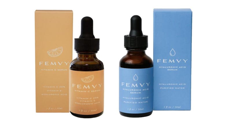 Femvy Skincare Serum Pack 2pcs. - Vitamin C/Hyaluronic Acid Femvy Skincare Serum Pack 2pcs. - Vitamin C/Hyaluronic Acid