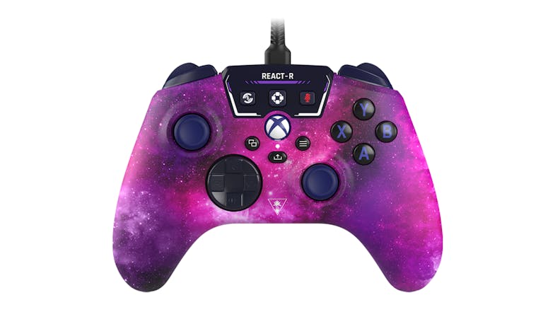 Turtle Beach React-R Wired Controller for Xbox Series X|S/One/Windows - Nebula Turtle Beach React-R Wired Controller for Xbox Series X|S/One/Windows - Nebula