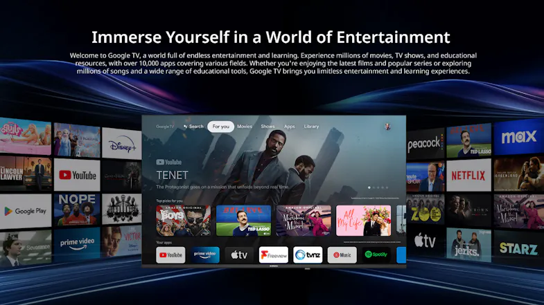 Konka 55" Smart 4K Google UHD TV (2025) Konka 55" Smart 4K Google UHD TV (2025)