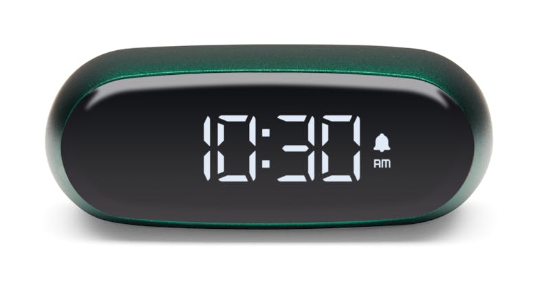 Lexon Minut Pocket-Sized Alarm Clock - Dark Green Lexon Minut Pocket-Sized Alarm Clock - Dark Green