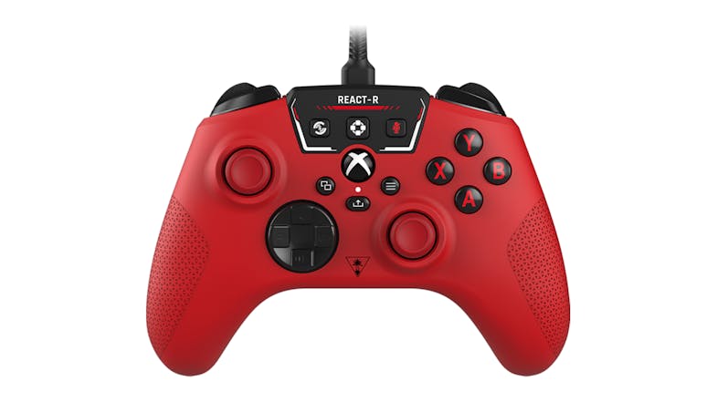 Turtle Beach React-R Wired Controller for Xbox Series X|S/One/Windows - Red Turtle Beach React-R Wired Controller for Xbox Series X|S/One/Windows - Red