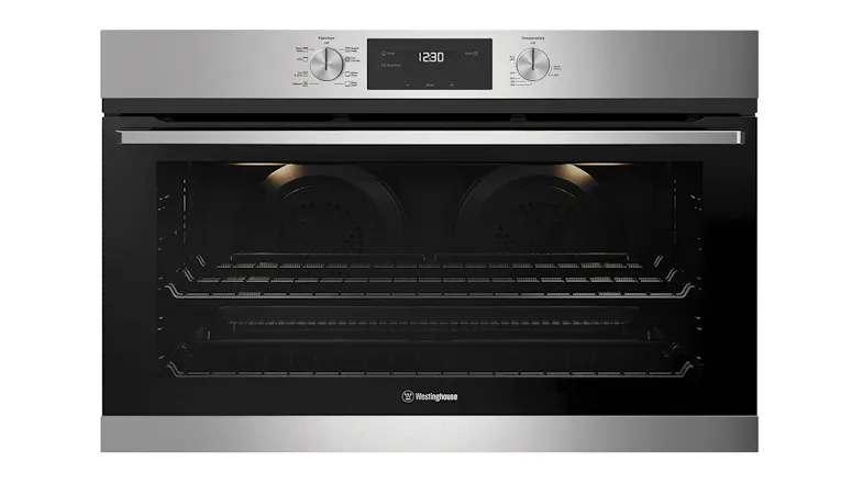 Westinghouse 90cm 8 Function Built-In Large Oven - Stainless Steel (WVE9515SD) Westinghouse 90cm 8 Function Built-In Large Oven - Stainless Steel (WVE9515SD)