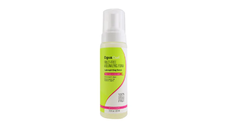 DevaCurl Frizz-Free Volumizing Foam (Lightweight Body Booster - Texture and Volume) - 222ml/7.5oz DevaCurl Frizz-Free Volumizing Foam (Lightweight Body Booster - Texture and Volume) - 222ml/7.5oz