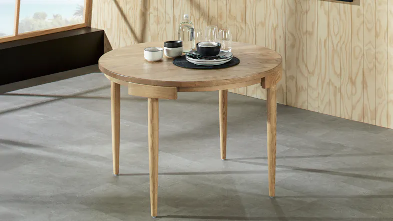 Kaizer 5 Piece Round Dining Suite Kaizer 5 Piece Round Dining Suite