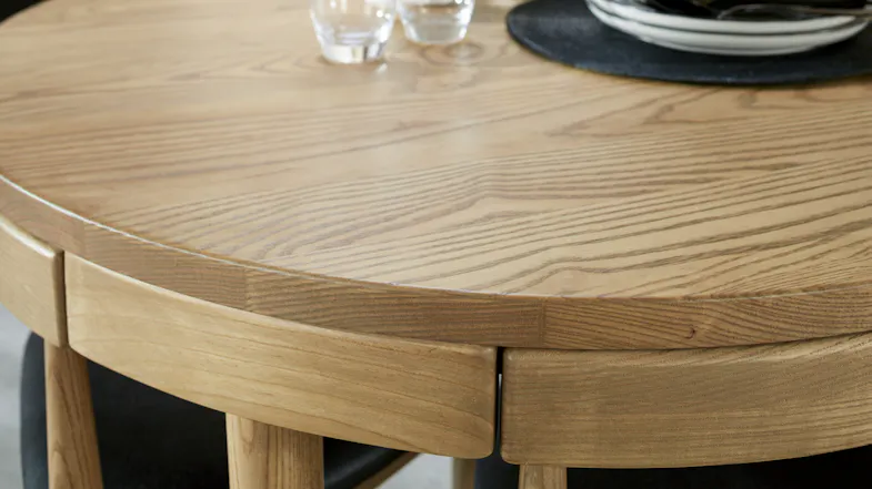 Kaizer 5 Piece Round Dining Suite Kaizer 5 Piece Round Dining Suite