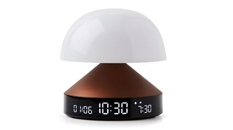 Lexon Mina Sunrise LCD Alarm Clock and Lamp - Bronze Lexon Mina Sunrise LCD Alarm Clock and Lamp - Bronze