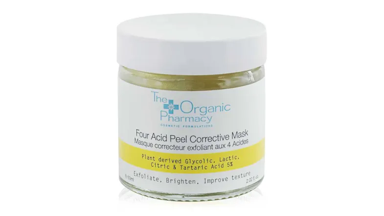 The Organic Pharmacy Four Acid Peel Corrective Mask - Exfoliate & Brighten - 60ml/2.02oz The Organic Pharmacy Four Acid Peel Corrective Mask - Exfoliate & Brighten - 60ml/2.02oz