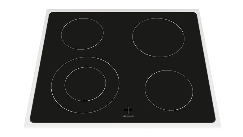 Westinghouse 60cm Freestanding Oven with Ceramic Cooktop - White (WLE645WCB) Westinghouse 60cm Freestanding Oven with Ceramic Cooktop - White (WLE645WCB)