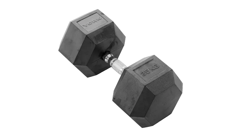 York Hex Cast Iron Dumbbell 35kg York Hex Cast Iron Dumbbell 35kg