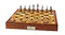 Dal Rossi 20" Staunton Wooden Chess Set - Walnut Shiny Finish Dal Rossi 20" Staunton Wooden Chess Set - Walnut Shiny Finish