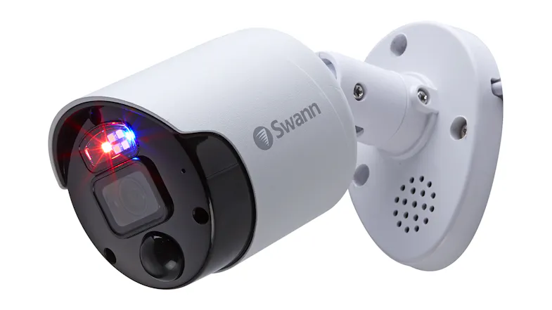 Swann NHD-900BE 4K 8MP Indoor/Outdoor Wired Security Bullet Add-on Camera with Spotlight Swann NHD-900BE 4K 8MP Indoor/Outdoor Wired Security Bullet Add-on Camera with Spotlight