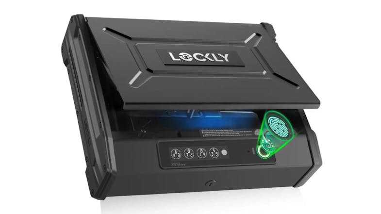 Lockly Secure Plus Smart Safe - Matte Black (Wireless, Bluetooth, Wi-Fi, Fingerprint) Lockly Secure Plus Smart Safe - Matte Black (Wireless, Bluetooth, Wi-Fi, Fingerprint)