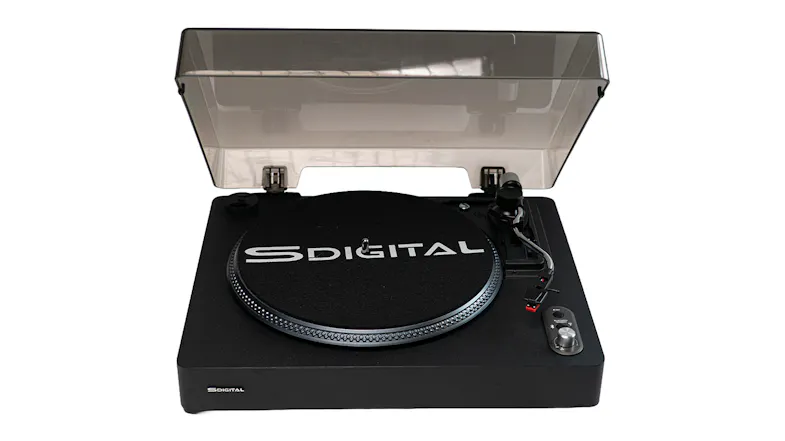 S-Digital Automatic Belt Driven Turntable with Bluetooth & USB - Black (TT-2251) S-Digital Automatic Belt Driven Turntable with Bluetooth & USB - Black (TT-2251)