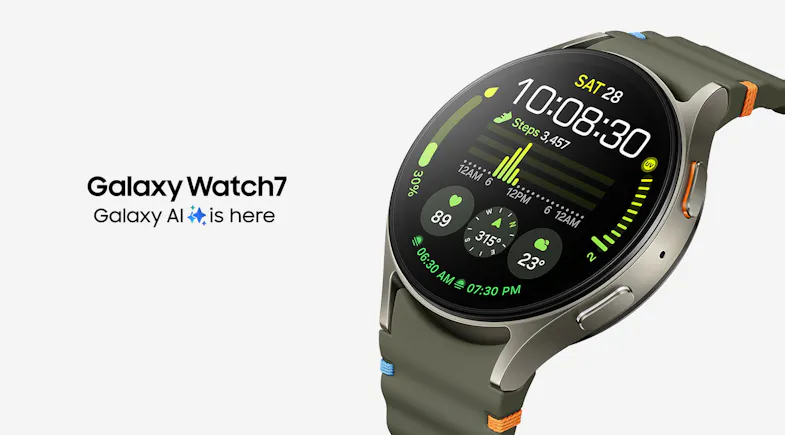 Samsung Galaxy Watch7 Smartwatch - Green Case with Green Band (44mm Case, Cellular & GPS, Bluetooth) Samsung Galaxy Watch7 Smartwatch - Green Case with Green Band (44mm Case, Cellular & GPS, Bluetooth)