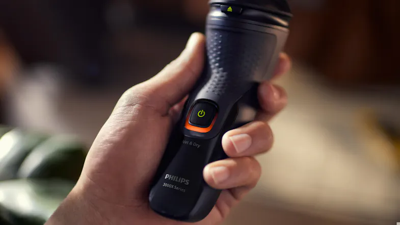 Philips 3000X Series Wet & Dry Cordless Shaver - Black (X3021/00) Philips 3000X Series Wet & Dry Cordless Shaver - Black (X3021/00)