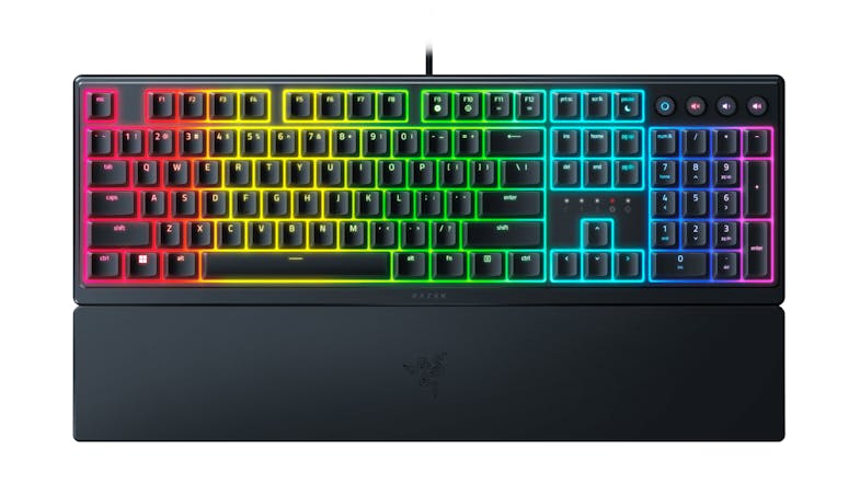 Razer Ornata V3 Wired Membrane Gaming Keyboard - Black (RGB, Low-profile) Razer Ornata V3 Wired Membrane Gaming Keyboard - Black (RGB, Low-profile)
