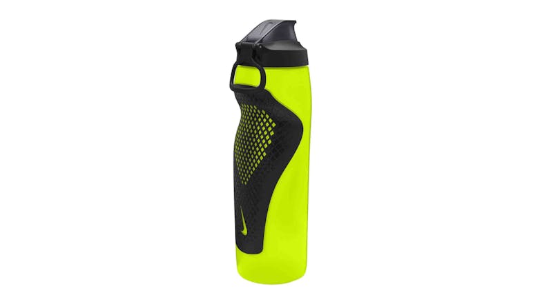 Nike Refuel Squeezy Drink Bottle with Locking Lid 946ml - Volt/Black Nike Refuel Squeezy Drink Bottle with Locking Lid 946ml - Volt/Black