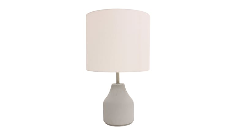 Riley 50cm Grey Cement Table Lamp Riley 50cm Grey Cement Table Lamp