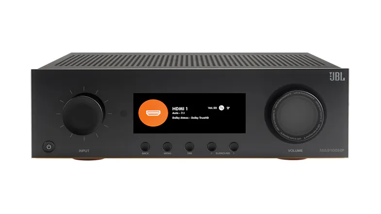 JBL MA9100HP 9.2 Channel 8K Wireless AV Receiver - Black JBL MA9100HP 9.2 Channel 8K Wireless AV Receiver - Black