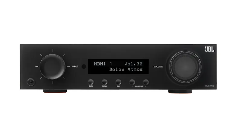 JBL MA710 7.2 Channel 8K AV Receiver - Black JBL MA710 7.2 Channel 8K AV Receiver - Black