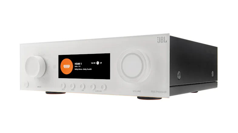 JBL MA7100HP 7.2 Channel 8K Wireless AV Receiver - White JBL MA7100HP 7.2 Channel 8K Wireless AV Receiver - White