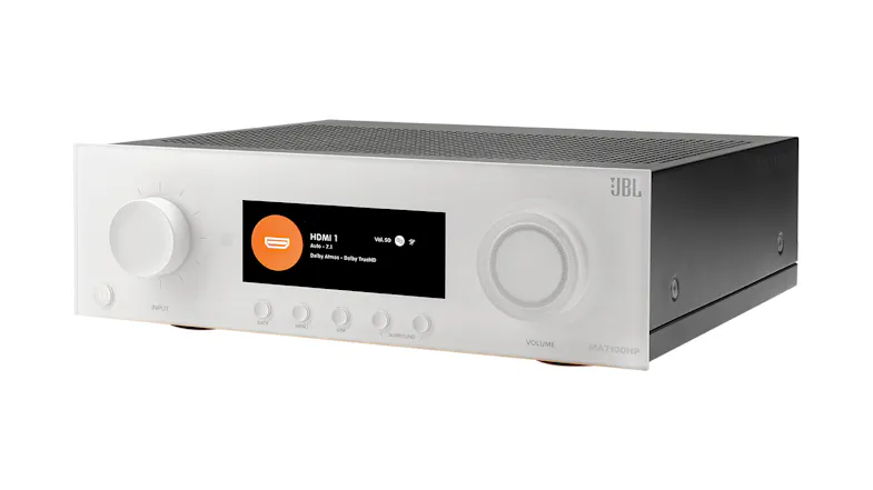 JBL MA7100HP 7.2 Channel 8K Wireless AV Receiver - White JBL MA7100HP 7.2 Channel 8K Wireless AV Receiver - White